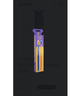 Premium toothbrush pack 6580 Soft